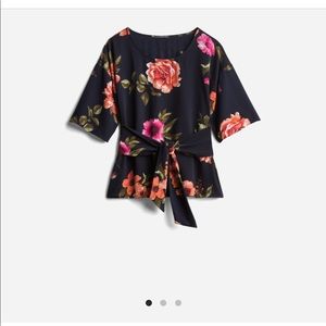 Stitch Fix West Kei Julianne Tie Front Blouse